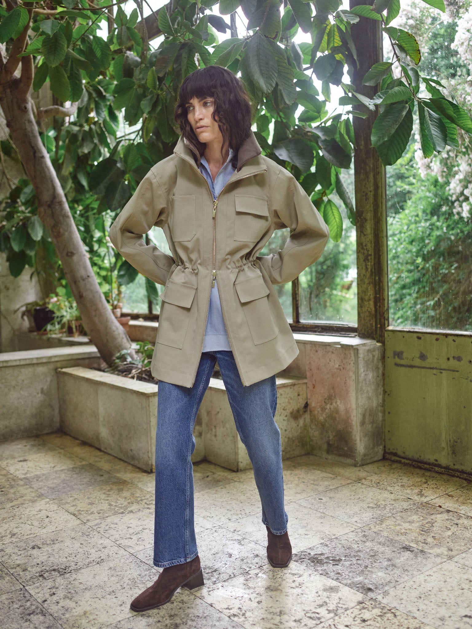 Modelshot / Twill / Detail